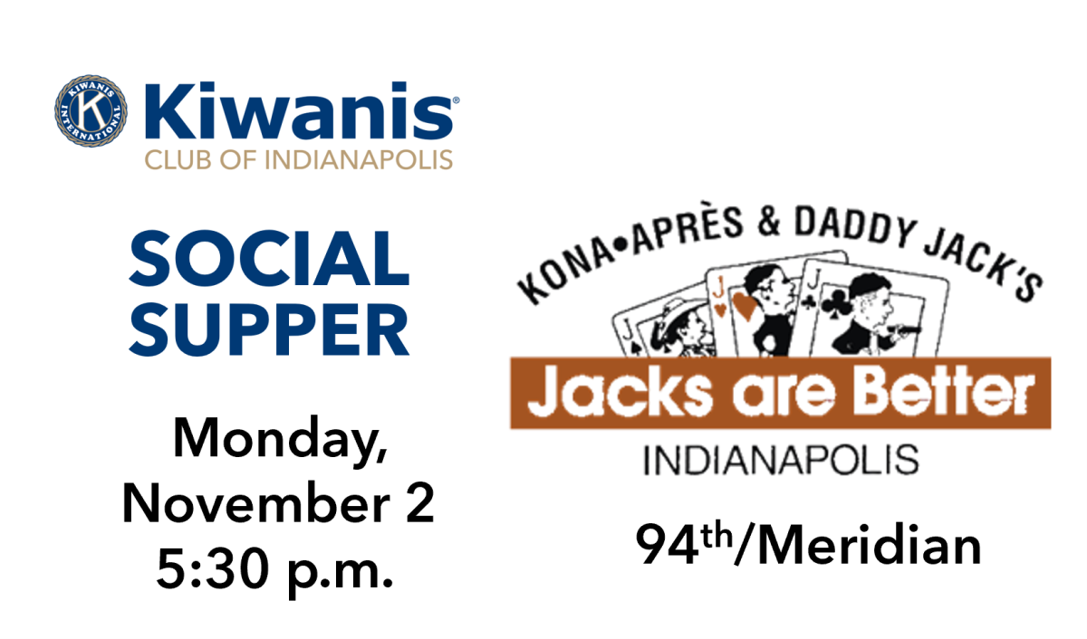 November 2 - Social Supper